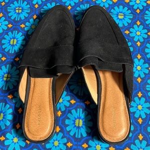 Suede Halogen Mules